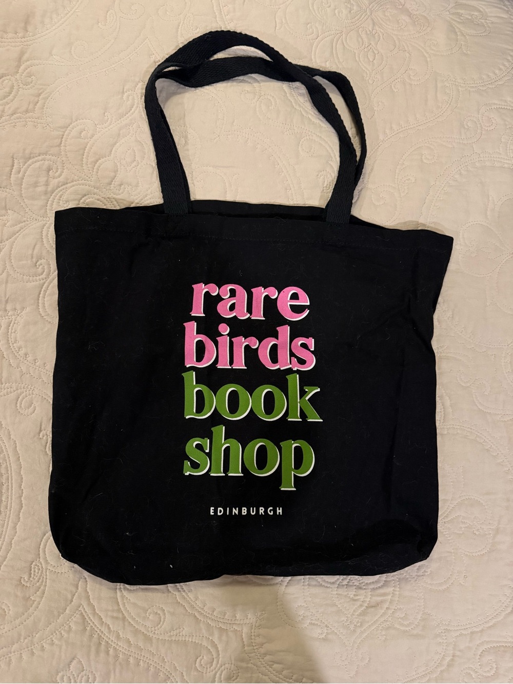 Rare Birds book shop tote